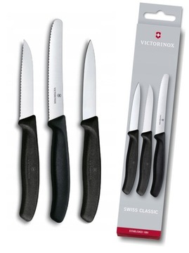 Кухонні ножі Victorinox, набір 6.7113.3, чорний