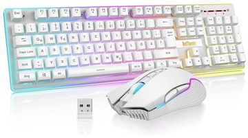 Набор беспроводной игровой клавиатуры и мыши