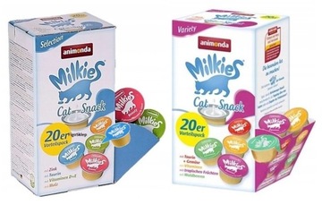 Animonda Milkies набор Selection+Variety 2x 20шт