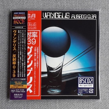 VANGELIS Albedo 0.39 Blu-spec CD 2 mini LP Japan