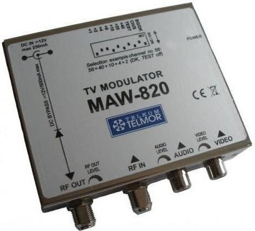 Модулятор Telkom TELMOR модель MAW 820 12V 250mA