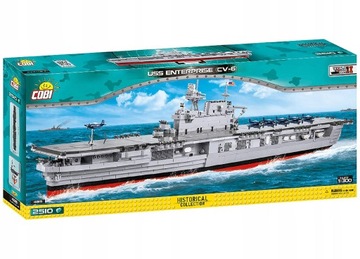 КОНСТРУКТОРЫ COBI 4815 АВИАНОСЕЦ USS ENTERPRISE CV 6