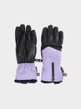4F Primaloft Gold membrane 10000 жіночі лижні рукавички-фіолетовий