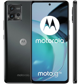 Смартфон Motorola Moto G72 8 ГБ / 128 ГБ сірий