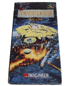 POPULOUS SUPER FAMICOM SNES