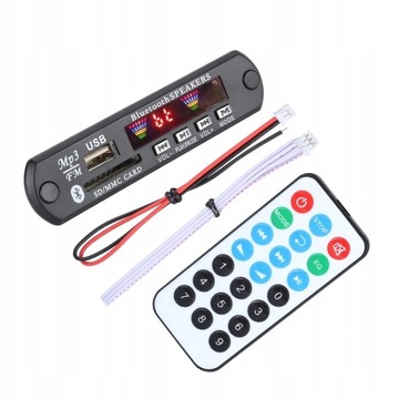 BLUETOOTH MP3 ПЛЕЄР ПУЛЬТ ДИСТАНЦІЙНОГО КЕРУВАННЯ AUX USB РАДІО МОДУЛЬ