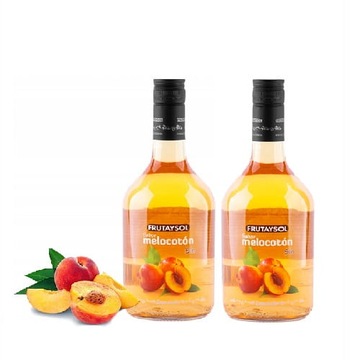 Персиковий лікер 2 пляшки-безалкогольний