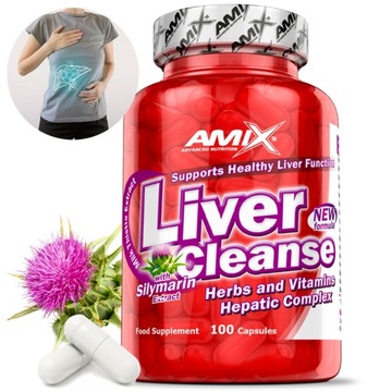 Здоровая печень дополнение в таблетках Amix Liver