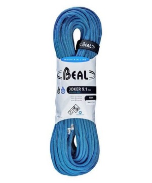 Динамическая веревка Joker Unicore 9.1 mm 60M Dry Beal