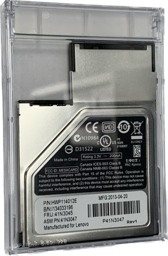 GEMALTO EXPRESSCARD SMART CARD READER ДЛЯ LENOVO 41N3043
