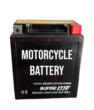 Гелева батарея YTX7L-BS GEL 6AH 12V Right Plus для мотоциклів