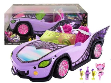 MONSTER HIGH AUTO ляльковий автомобіль кабріолет з павутиною