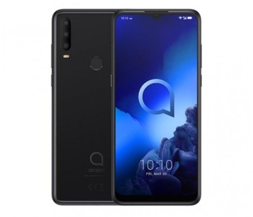 Смартфон Alcatel 3x 2019 4 ГБ / 64 ГБ 4G (LTE) чорний