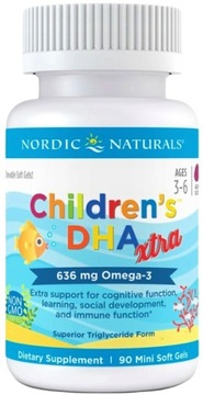 Nordic Naturals дети DHA XTRA 90k для детей