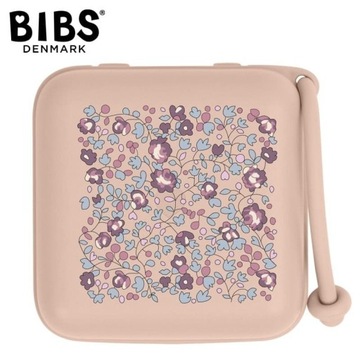 BIBS LIBERTY PACIFIER BOX ELOISE BLUSH 2 в 1 чохол для соски і контейнер