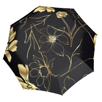 Женский зонт складной автоматический Атлас Doppler Fiber Magic Flowers