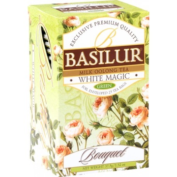 Basilur White Magic 25 конвертів виробник молока улун