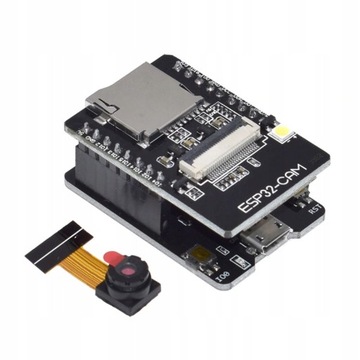 ESP32-CAM MB (WiFi / Bluetooth / ESP32S), комплект микроконтолера программист камера