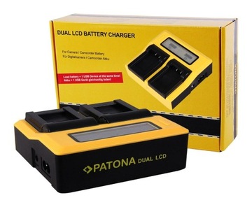 Зарядное устройство Patona Dual LCD Fujifilm NP-W126S