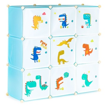 Шафа книжкова шафа для дітей модульна 9 полиць дитяча