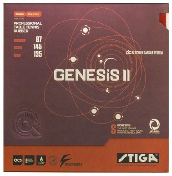 Облицовка Stiga GENESIS II S max черная