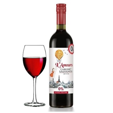 L'amours Каберне Совіньйон безалкогольне вино