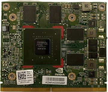 D670] карта Nvidia Quadro 1000m 2GB 128bit Dell Precision M4600