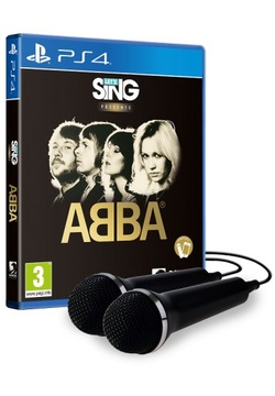 Игра Let's Sing ABBA + 2 микрофона PS4