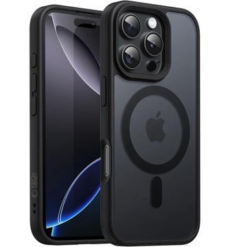 МАТОВЫЙ ЧЕХОЛ КОРПУС ЗАДНЯЯ КРЫШКА ДЛЯ MAGSAFE ДЛЯ IPHONE 16 PRO MAX МАТОВЫЙ