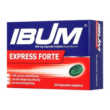 Ibum Express Forte, 400 мг, м'які капсули, 36 s