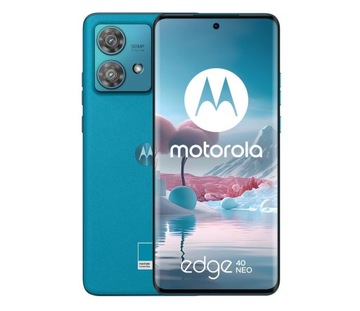 Смартфон Motorola edge 40 Neo 5g 12 / 256GB синій Caneel Bay