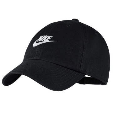 Nike черная бейсболка логотип вышивка универсальный
