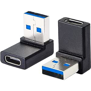 РАЗЪЕМ 90 ГРАДУСОВ УГЛОВОЙ АДАПТЕР USB C USB A 3.1