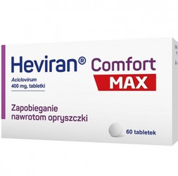 HEVIRAN COMFORT MAX 400 МГ 60ТАБЛЕТКА