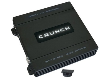 Усилитель Crunch GTX2400 2 канала 400 Вт RMS пульт дистанционного управления