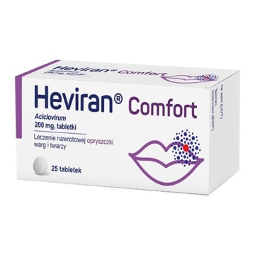 Heviran Comfort 200 мг 25 таблеток