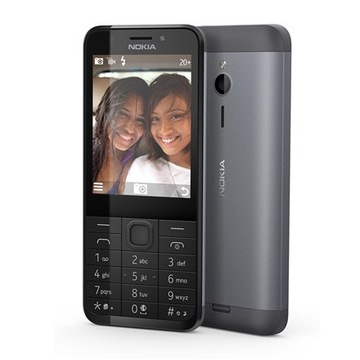 Мобильный телефон Nokia 230 16 МБ / 16 МБ серебристый