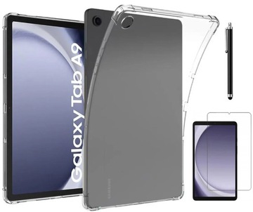 Силиконовый чехол для SAMSUNG GALAXY TAB A9 8,7 " X110 SM X115 + стекло