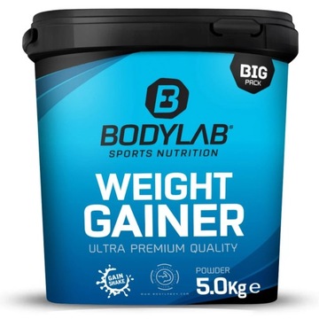 Weight GAINER м'язова Маса 5 кг Bodylab24 Чеко