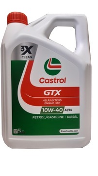CASTROL GTX ULTRA CLEAN 10W40 A / B 4L