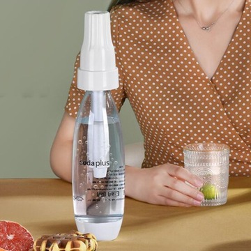 1л Сода, бутылка для игристой воды, мини-машина для газированных напитков без бисфенола А, цилиндр СО2