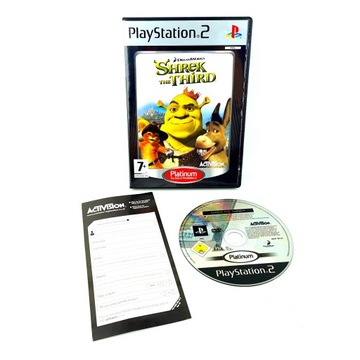 ШРЕК ТРЕТИЙ / PS2 PLATINUM PAL ENG