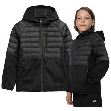 Дитяча куртка для походів 4F SOFTSHELL NeoDry 5000 128