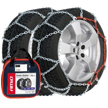 Цепи противоскольжения на колеса KB230 16мм 4x4 О-норм R13 R14 R15 R16 R17 R18 R19