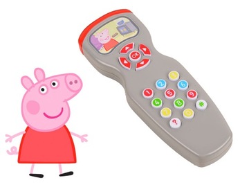 Пульт дистанційного керування tv Peppa Pig інтерактивний освітній говорить вчить дітей