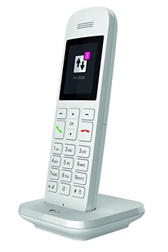 Бездротовий стаціонарний телефон Telekom білий