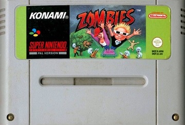 Zombies-NINTENDO SNES-Сэм картридж