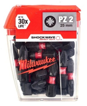 Комплект битов Pz2 Milwaukee Shockwave Impact Duty
