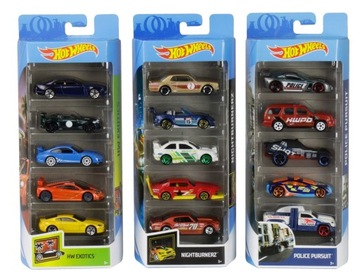HOT WHEELS набор из 5 автомобилей 5-Pack 5 игрушечных автомобилей !