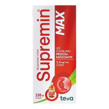 Supremin max сироп 1,5 мг / мл -1 пляшка 150 мл